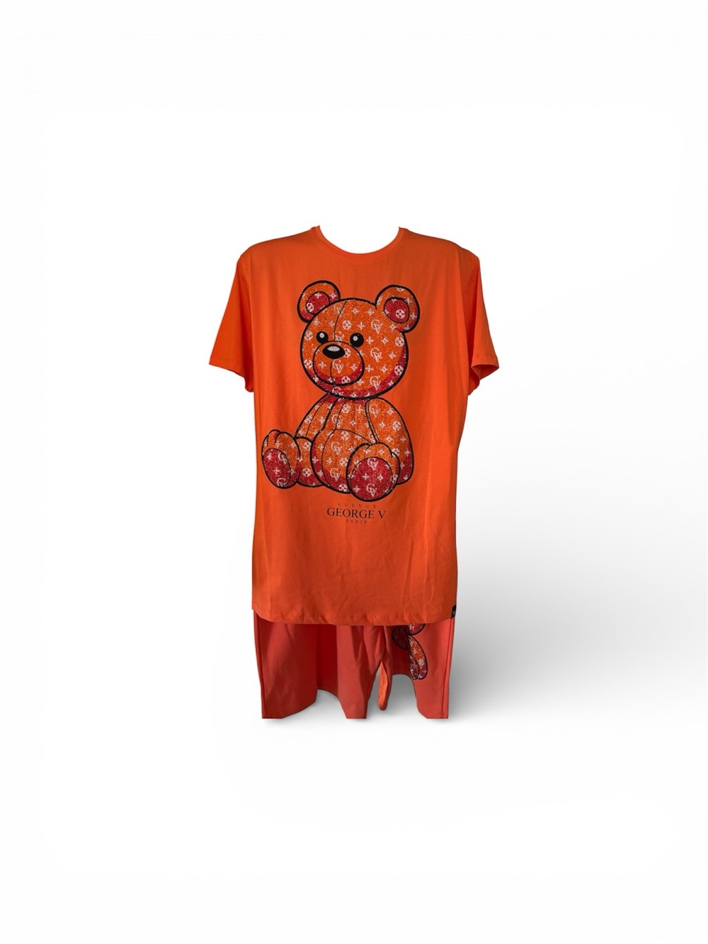 George Adult Orange Teddy Graphic Walking Set
